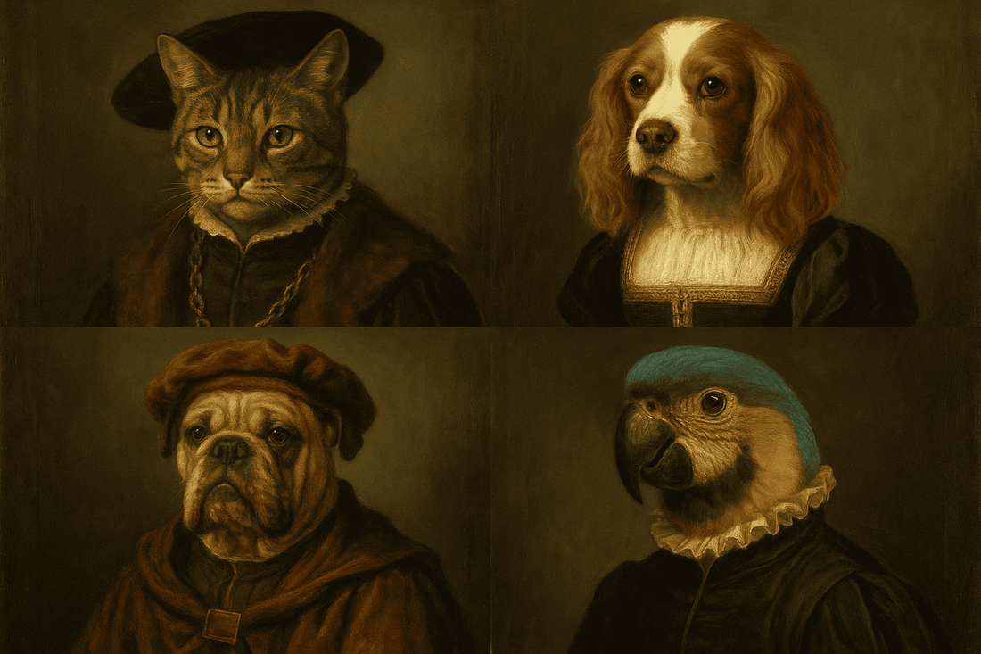 What Is a Renaissance Pet Portrait? Meaning, Modern Twist & Why It’s Trending?