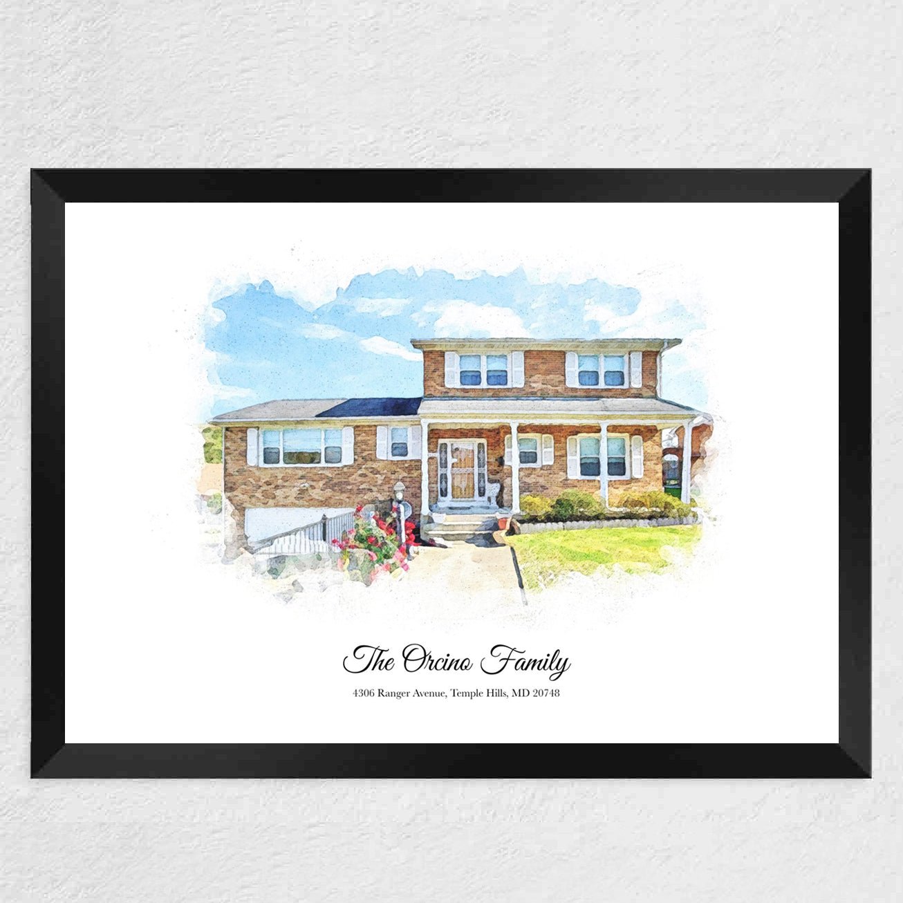 Custom Home Portraits – Turn Your House into a Timeless Piece of Art