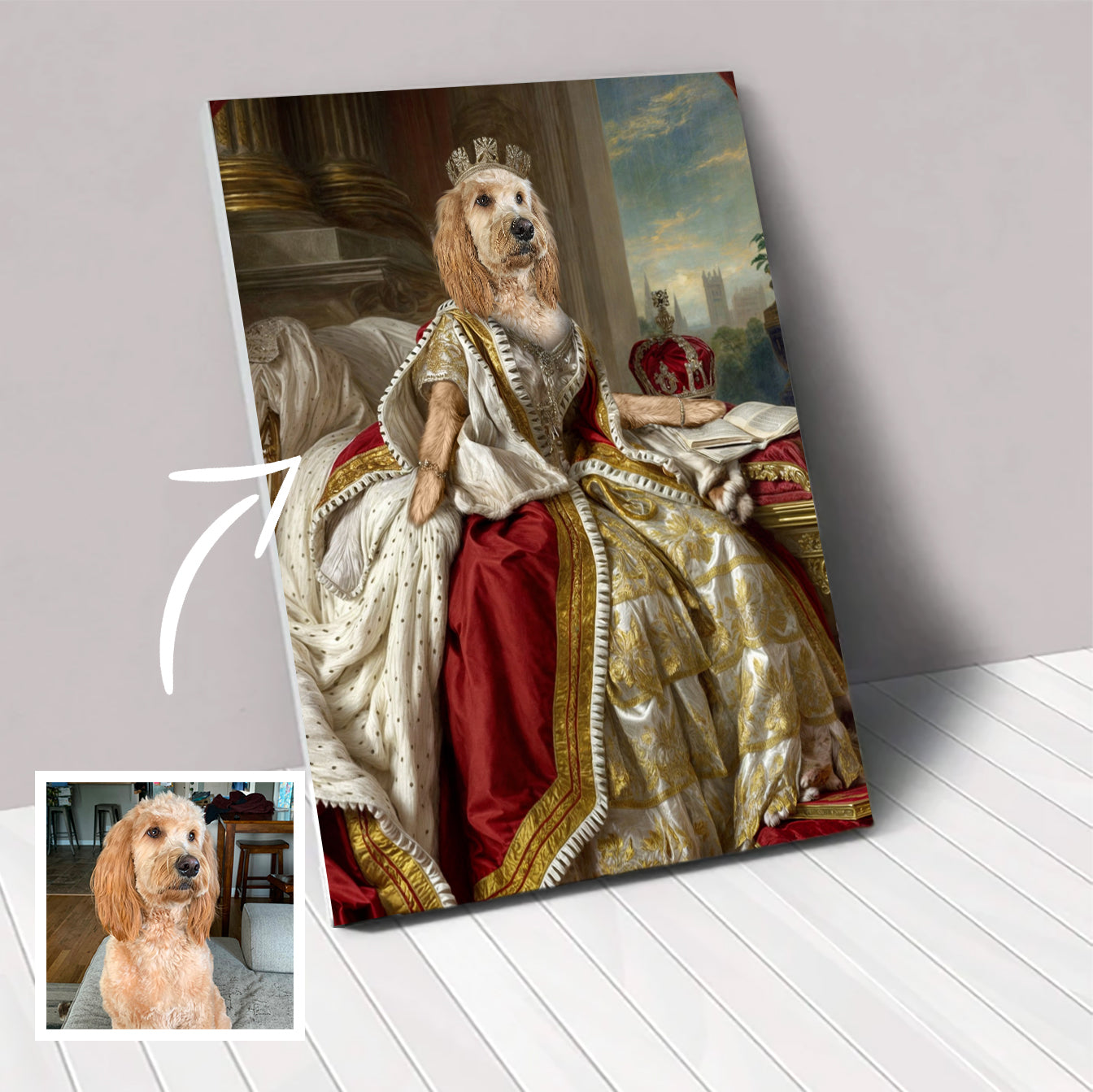Royal Fur - Dog Portrait Artists - Furr and Family