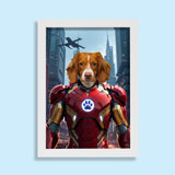 Iron - Man - Custom Pet Portrait - 1 Pet - Furr and Family