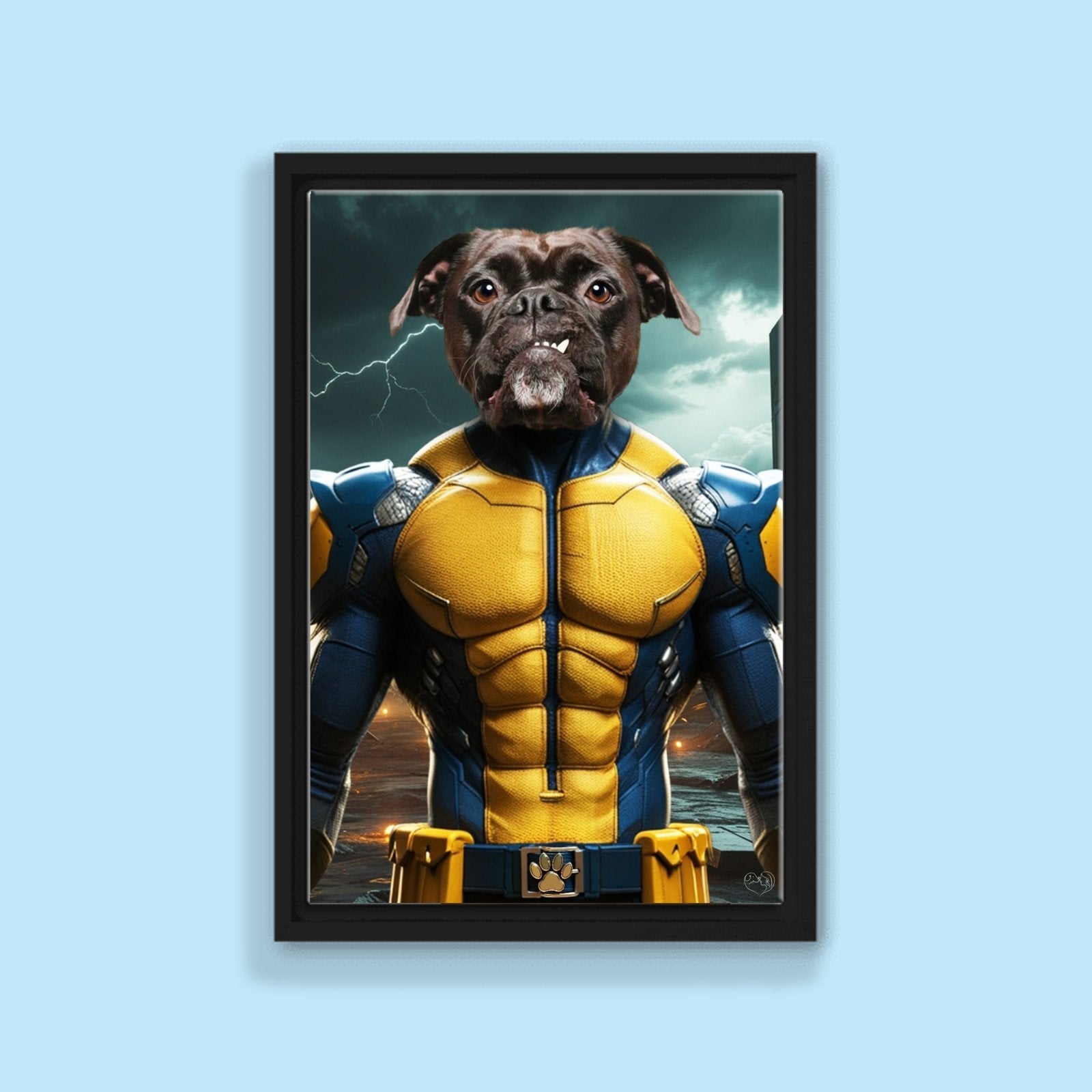 Woof verine - Custom Pet Portrait - 1 Pet - Furr and Family