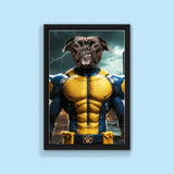 Woof verine - Custom Pet Portrait - 1 Pet - Furr and Family