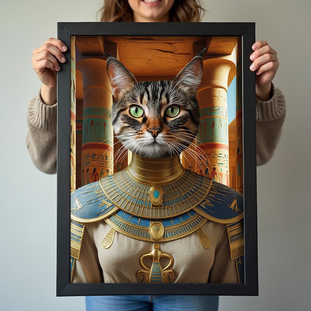 Queen of the Nile – Royal Egyptian Pet Art - 1 Pet - Furr and Family