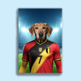 Kevin De Pawyne – Custom Belgian Pet Portrait - 1 Pet - Furr and Family