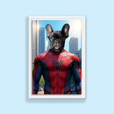 Spider Man Paw - Custom Pet Portrait - 1 Pet - Furr and Family