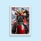 Japanese Pet Samurai - Custom Pet Portrait - 1 Pet - Furr and Family