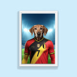 Kevin De Pawyne – Custom Belgian Pet Portrait - 1 Pet - Furr and Family