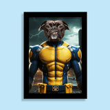 Woof verine - Custom Pet Portrait - 1 Pet - Furr and Family