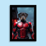 Dare Devil – Custom Pet Portrait - 1 Pet - Furr and Family