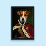 Prince Charming Pup – Personalized Regal Portrait - 1 Pet - Furr and Family