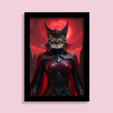Scarlet Witch - Custom Pet Portrait - 1 Pet - Furr and Family