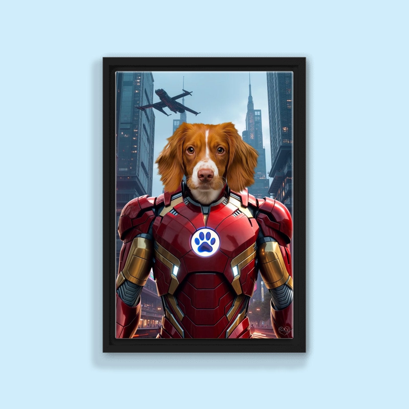 Iron - Man - Custom Pet Portrait - 1 Pet - Furr and Family