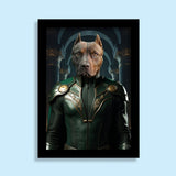 Loki Pet of Asgard – Custom Pet Portrait - 1 Pet - Furr and Family