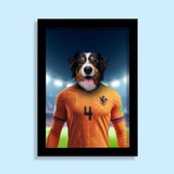 Virgil van Dog – Dutch Defender Pet Portrait - 1 Pet - Furr and Family