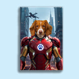Iron - Man - Custom Pet Portrait - 1 Pet - Furr and Family