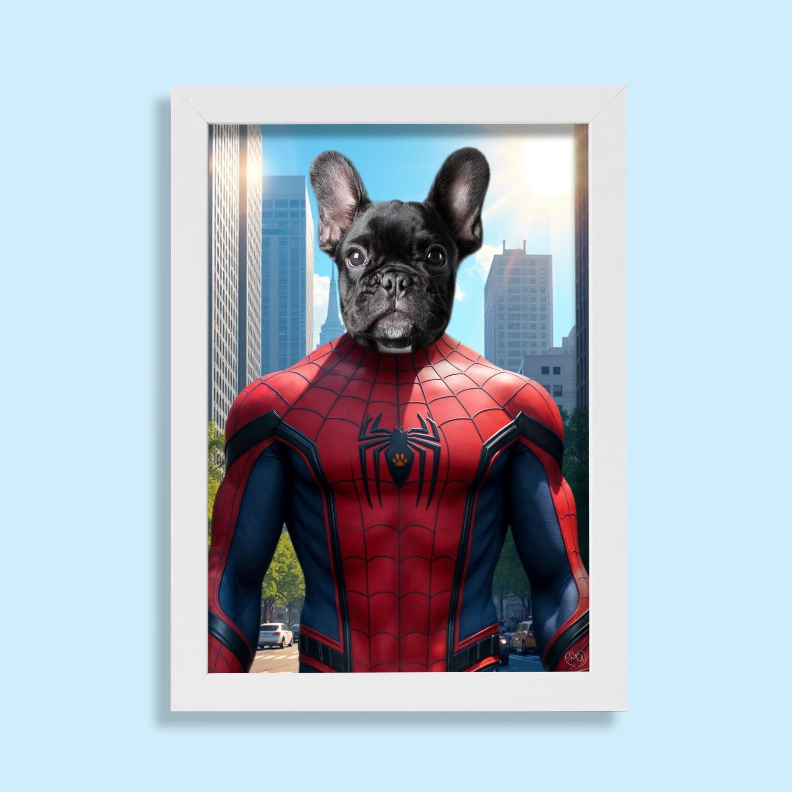 Spider Man Paw - Custom Pet Portrait - 1 Pet - Furr and Family