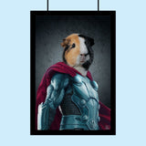 Custom Pet Portrait | The Ultimate Villain - Infinity Gauntlet Inspired Art - 1 Pet - Furr and Family