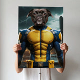 Woof verine - Custom Pet Portrait - 1 Pet - Furr and Family