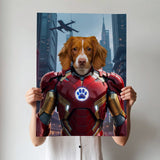 Iron - Man - Custom Pet Portrait - 1 Pet - Furr and Family