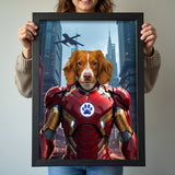 Iron - Man - Custom Pet Portrait - 1 Pet - Furr and Family