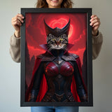 Scarlet Witch - Custom Pet Portrait - 1 Pet - Furr and Family