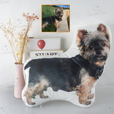 Custom Pet Shaped Memorial Pillow for Pet Owners from Your Pet Picture
