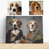 Brothers in Arms - Custom Pet Canvas - Furr and Family