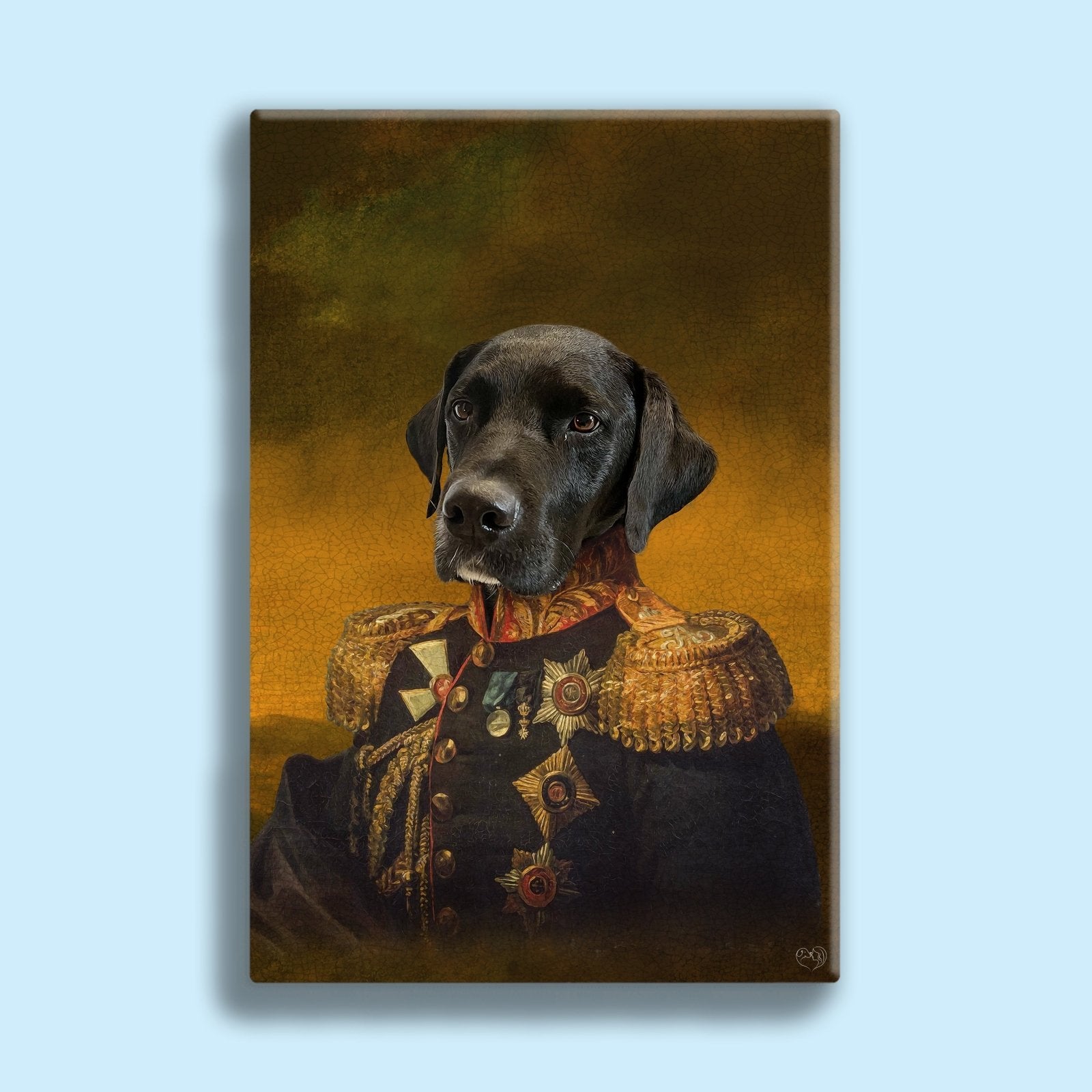 Regal Commander Pet Portrait - 1 Pet - Furr and Family