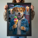 The Sweet Scoop - Custom Pet Portrait