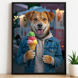 The Sweet Scoop - Custom Pet Portrait