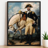 Custom Cavalry Commander Portrait – Man Standing with Horse