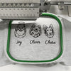 Custom Embroidered Pet Sweatshirt from Your Photo – Varsity Design