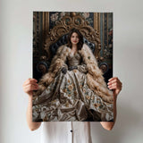 Vintage Floral Queen Artwork