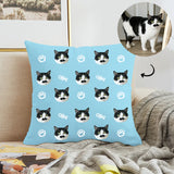 Customized Pet Multi-Face Square Pillow with Bones, Double-Sided Printing