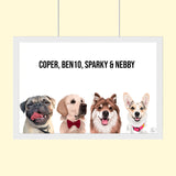 Modern Pet Vector - Custom Pet Portrait - 1 Pet - Furr and Family