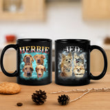 Custom Pet Mug in Vintage Style Coffee Mug