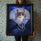 The Princess - Custom Pet Portrait - 1 Pet - Furr and Family