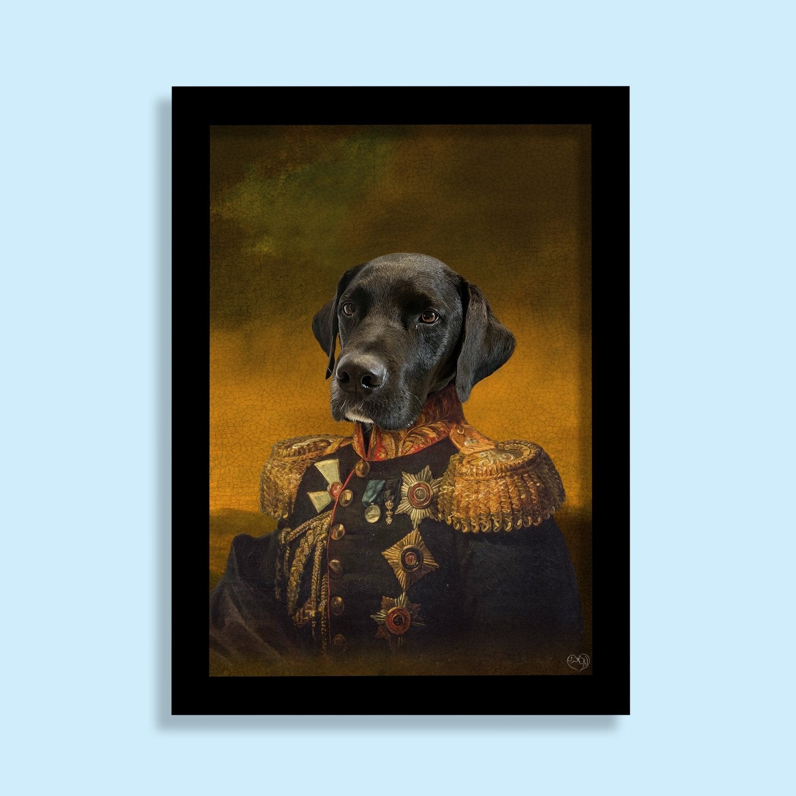 Regal Commander Pet Portrait - 1 Pet - Furr and Family