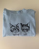 Custom Outline Pet Embroidered Sweatshirt, Hoodie or T-Shirt