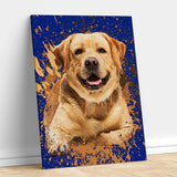 Contemporary Custom Pet Portraits - 1 Pet - Furr and Family