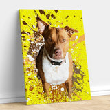 Contemporary Custom Pet Portraits - 1 Pet - Furr and Family