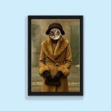 Ada Shelby Peaky Blinders Pet Portrait – Custom Pet Artwork