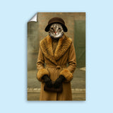 Ada Shelby Peaky Blinders Pet Portrait – Custom Pet Artwork