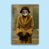 Ada Shelby Peaky Blinders Pet Portrait – Custom Pet Artwork