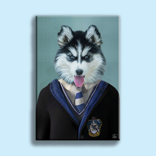 Harry Potter Raven Claw - Custom Pet Portrait - 1 Pet - Furr and Family