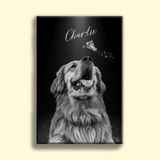 Mystic ButterFly Style - Custom Pet Portrait - 1 Pet - Furr and Family