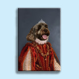 The Regal Monarch Custom Pet Portrait - 1 Pet - Furr and Family