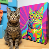 Pop Art - Custom Pet Portrait