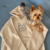 Custom Pet Head Embroidered Tshirts - Sweatshirts & Hoodies - Hoodie - 1 Pet - Furr and Family