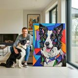 Custom Pet Portrait - Cubist Style